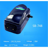 SOBO SB-748 8W Double Outlets Oxygen Air Pump